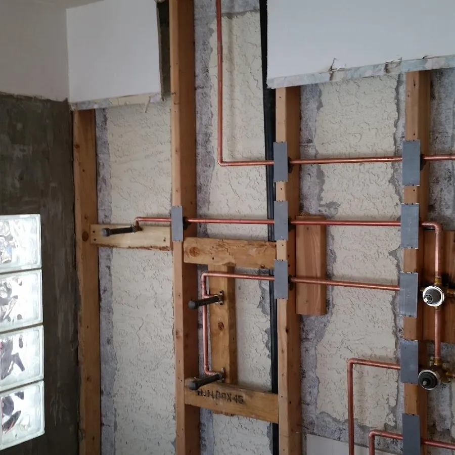 Copper pipe installation for Burst Pipe Repair in Galion