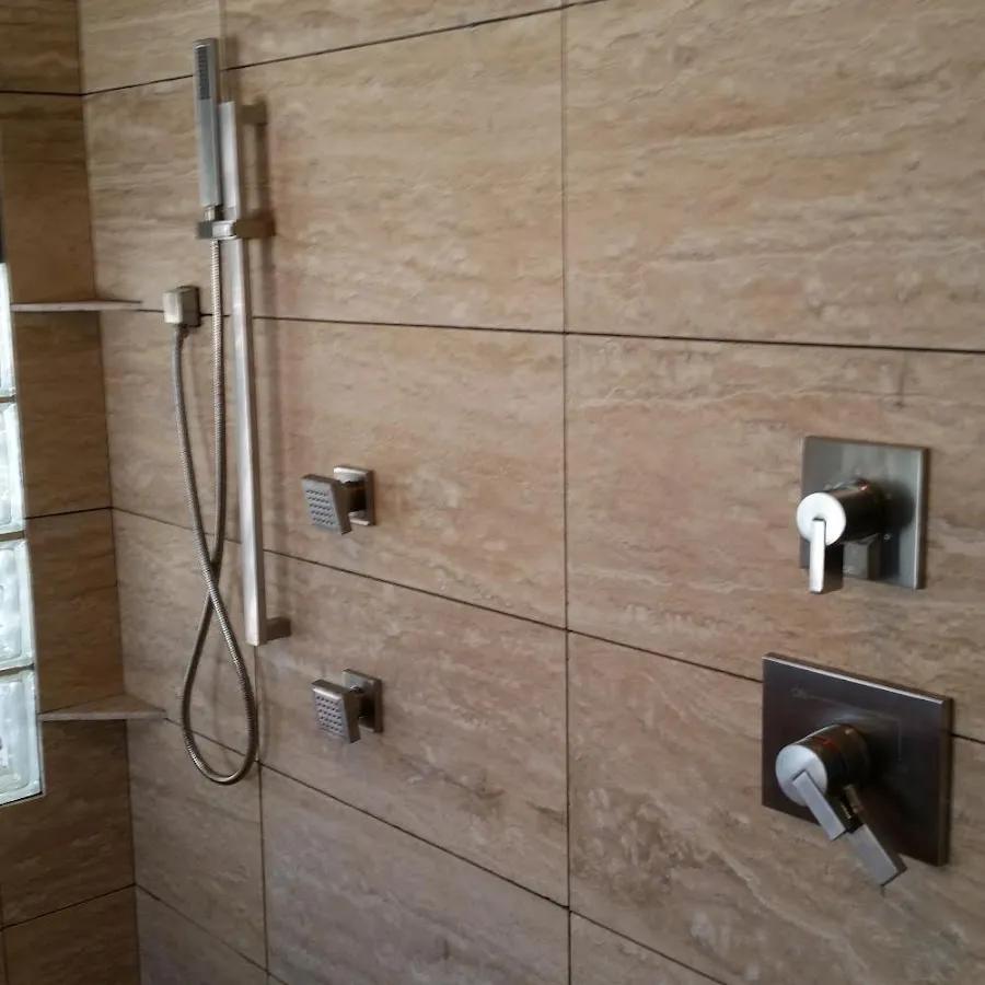 Shower fixture installation for Water Heater Replacement in Galion